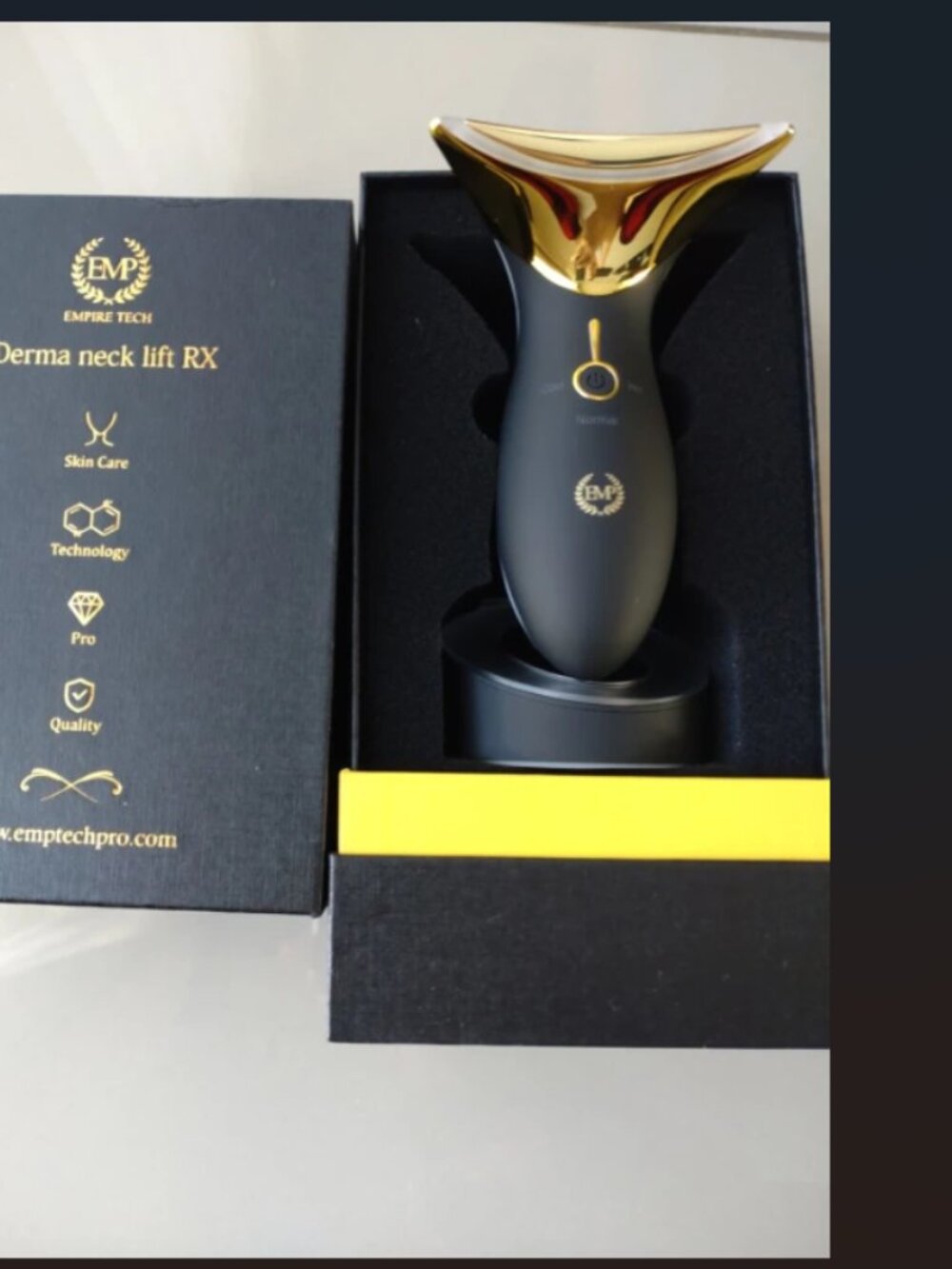 EMPIRE TECH DERMA NECK LIFT RX LED BEAUTY DEVICE- Neck & Décolletage -NEW-SEALED